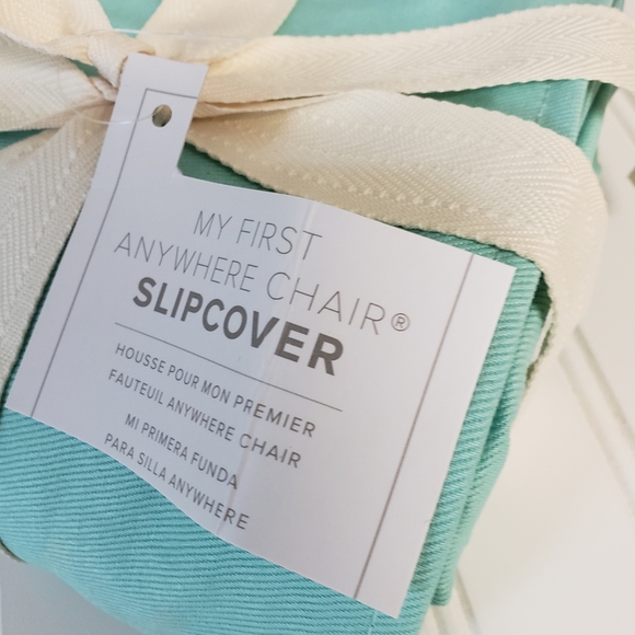 Pottery Barn my first anywhere chair cover aqua - Picture 3 of 5